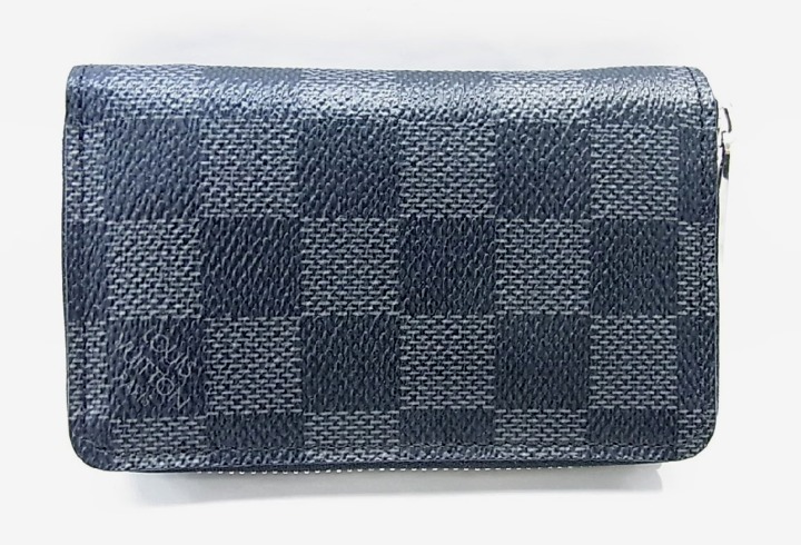 SOLD】ヴィトン N63076 ダミエ グラフィット ジッピー コンパース 入荷
