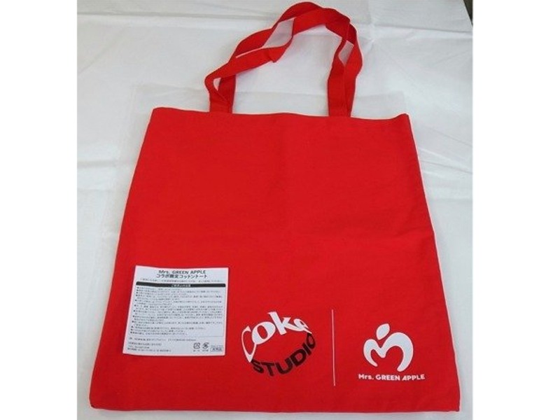 SOLD】コカ・コーラ ミセスグリーンアップル コラボ限定コットントート
