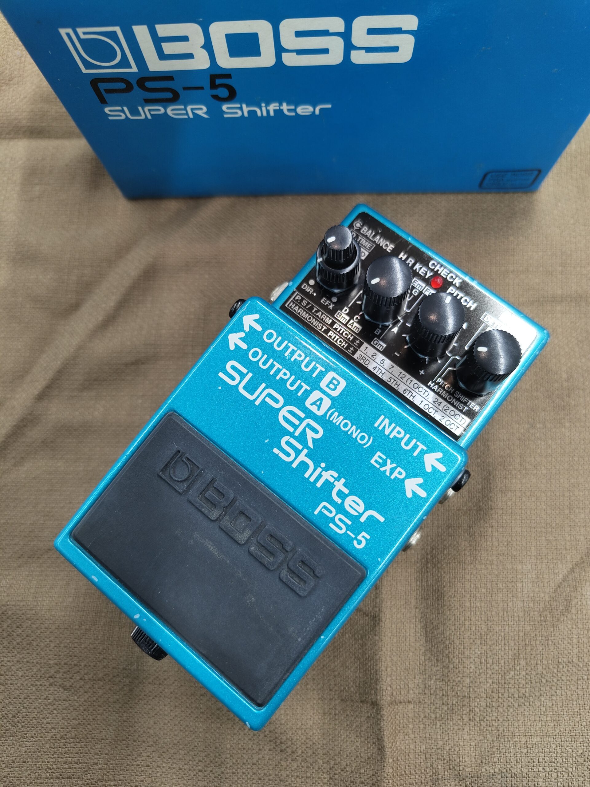 BOSS PS-5 SUPER SHIFTER ピッチシフター　ワーミー PS-5 SUPER Shifter（スーパーシフター） │ BOSSマニア共和国