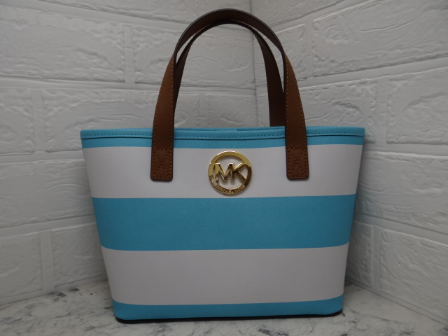 MICHAEL KORS トートバッグ ストライプデザイン MK マイケルコース ストライプトート | 株式会社オルデック