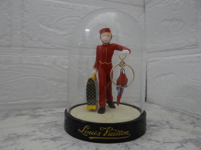 ルイヴィトン オブジェ スノードーム ページボーイ 非売品 □ ルイヴィトン スノードーム ページボーイ オブジェ 置物