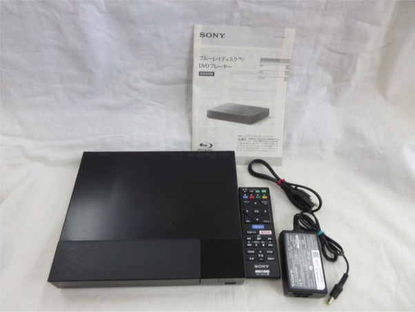 SONY Blu-rayディスク/DVDプレイヤー BDP-S1500 入荷しました
