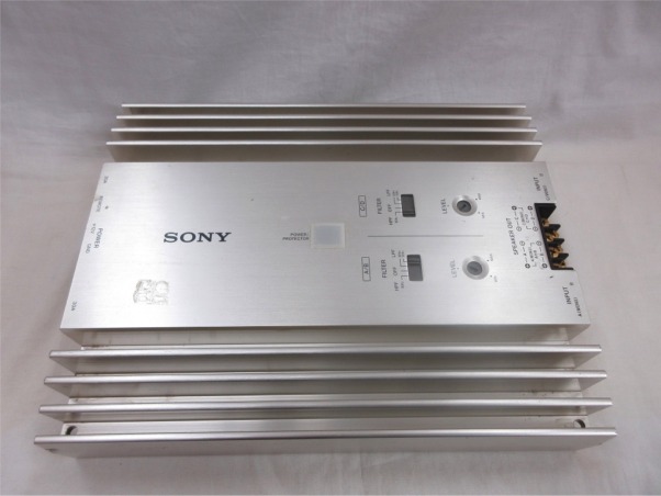 SONY ステレオパワーアンプ XM-450G 12V カーオーディオ用