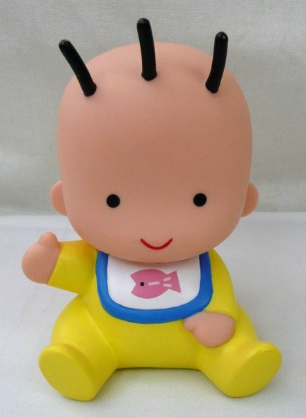 非売品! 森永乳業 育児用ミルク キャラクター はぐくみちゃん ソフビ