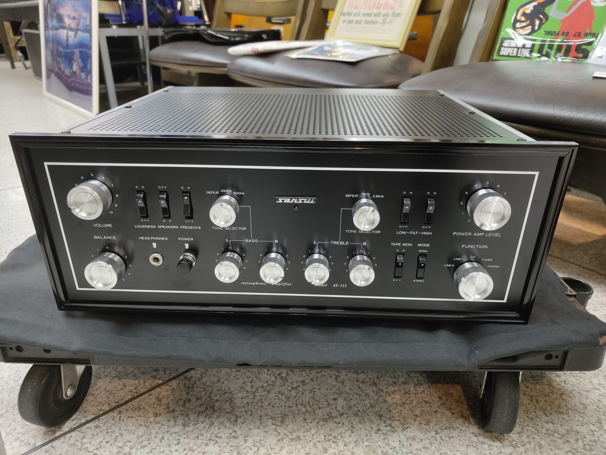 サンス　銘機 AU111 管球プリメインアンプ　動作品使用中 SANSUI AU-111vintage1999