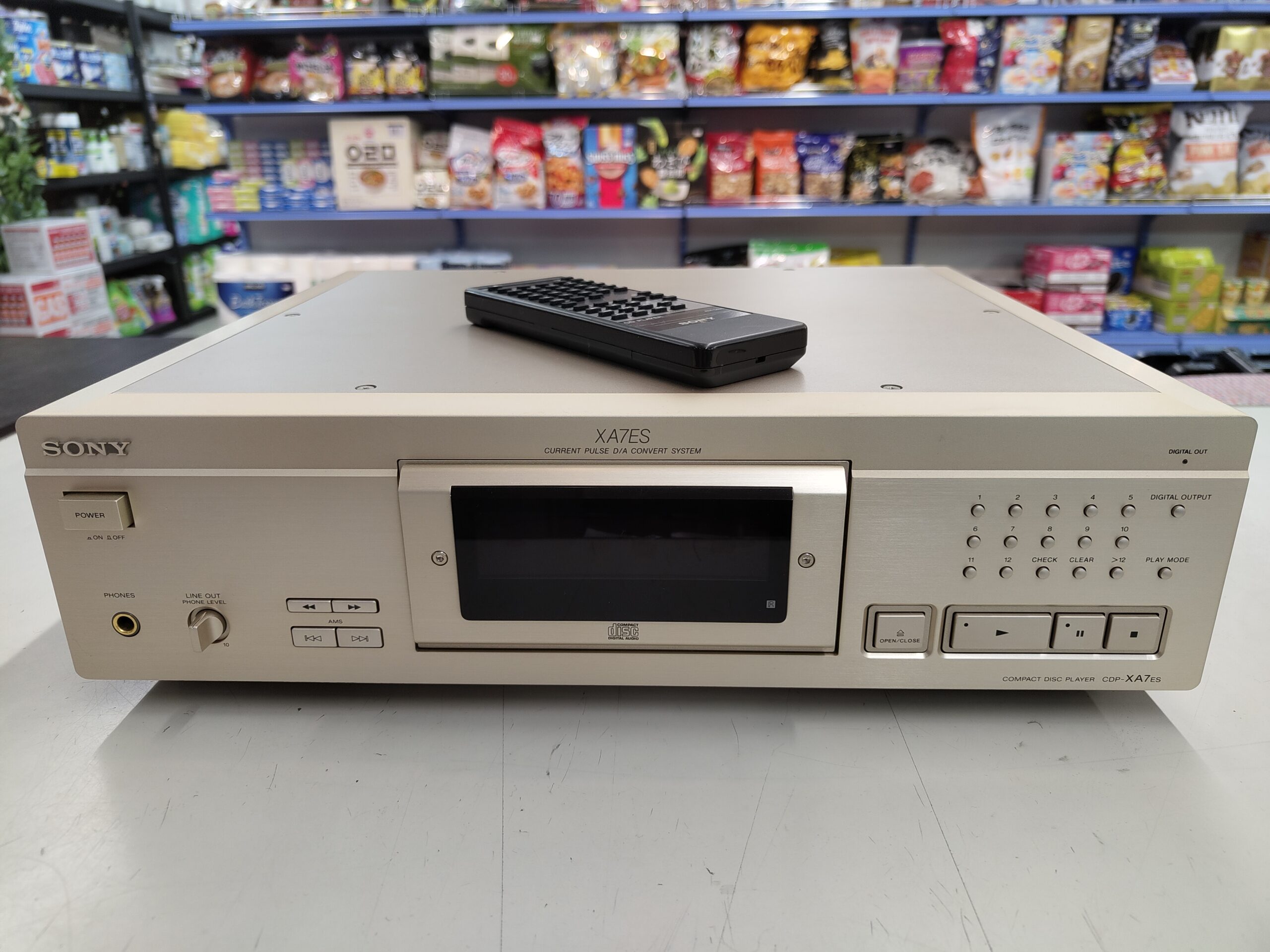 SONY CDプレーヤー 光学系固定方式メカニズム CDP-XB920 ソニー 動作確認済】SONY CDプレーヤー 光学系固定方式メカニズム CDP-XB920