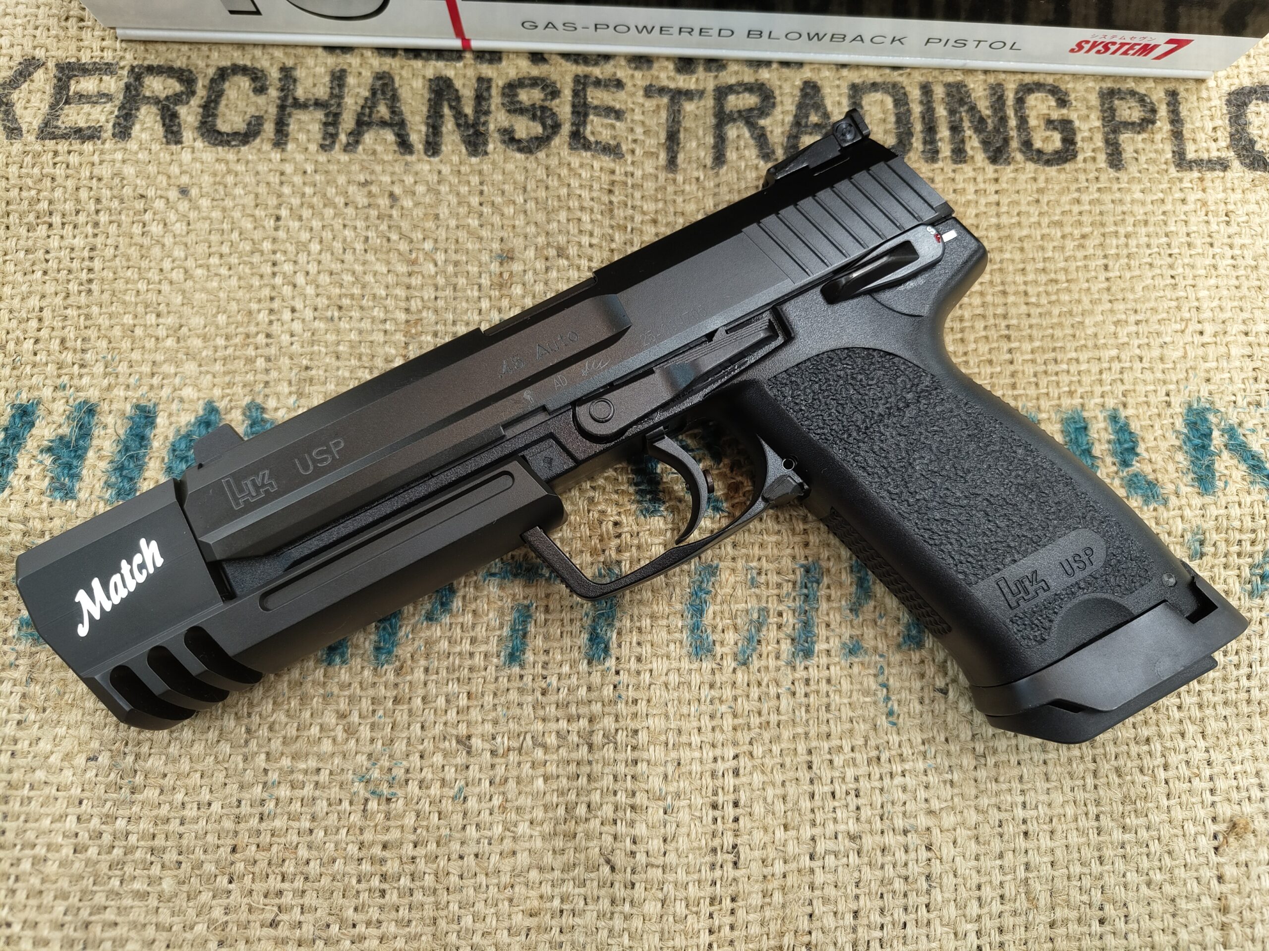 美品 KSC USP45 MATCH スライドHW システム7 楽天市場】KSC USP 45 マッチ システム7 スライドHW（ガスブローバック