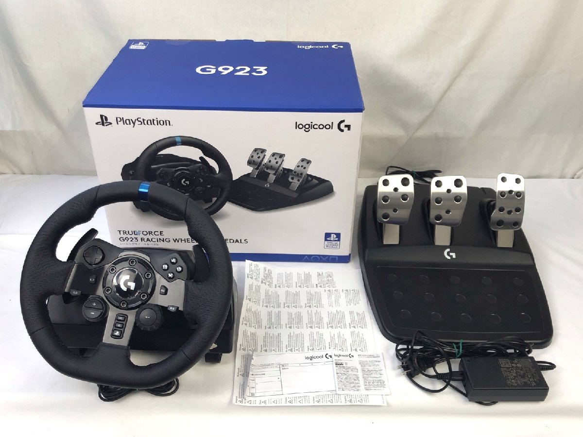 G923 レーシングホイール&ペダル Logicool ロジクール G923 TRUEFORCE レーシングホイール&ペダル