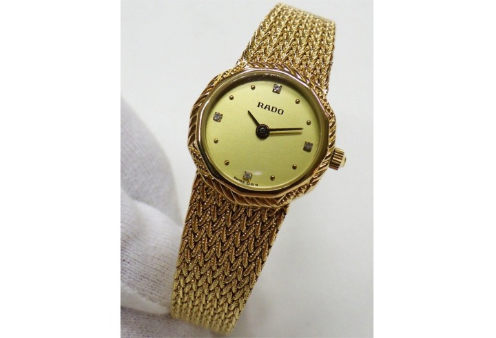 RADO レディース クォーツ 4P 204.3617.2 ゴールド | 株式会社オルデック
